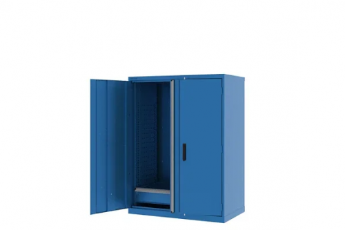 Шкаф металлический для инструмента двухсекционный, Titan, синий FERRUM 43.1104-5015