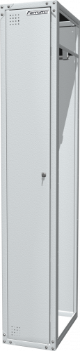 Шкаф металлический для одежды односекционный, серый FERRUM 03.311/D-7035