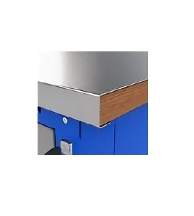 Столешница из фанеры для верстака с металлическим настилом для верстака Titan 1000х700х43 мм FERRUM 41.807-G
