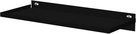 Полка навесная, черная  FERRUM 02.А1-9005