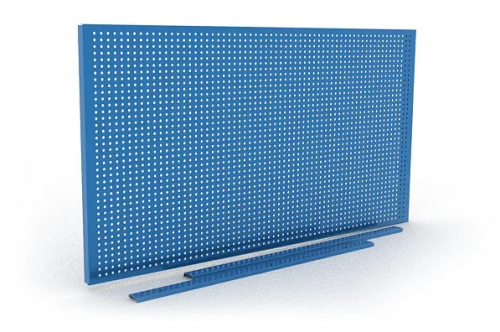 Комплект перфорированная панель для тумбы верстачной 45.1ххх, синяя FERRUM 45.0103-5015
