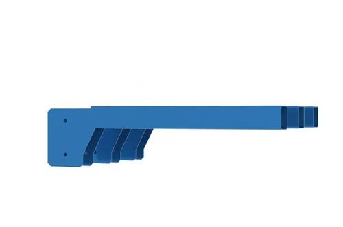 Комплект кронштейнов для поперечной направляющей, 3 шт, синих FERRUM 41.9106-5015