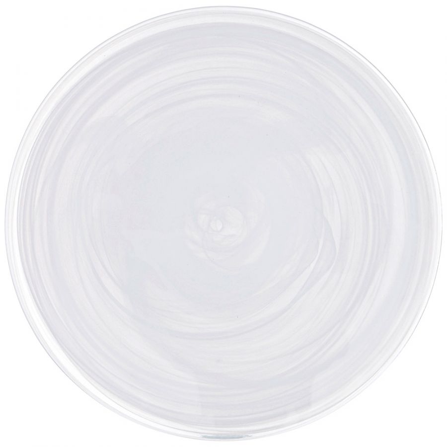 Тарелка обеденная "Murano" white, 25см