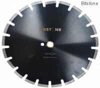 Диск алмазный bitSTONE Premium Plus Laser (асфальт, асфальтобетон) 350мм/25,4 (37920923350)