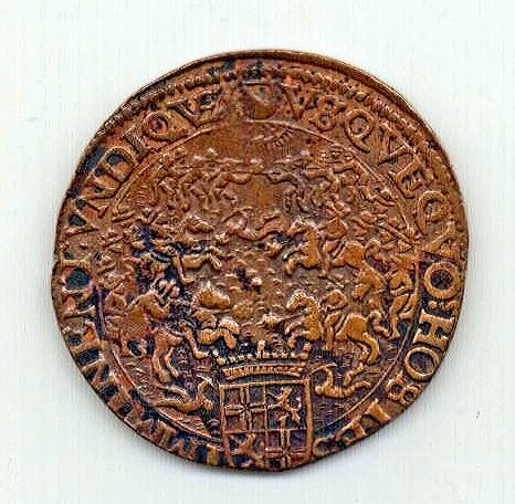 медаль 1626 Утрехт Нидерланды AUNC Редкость