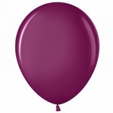 Шар (12"/ 30 см), пурпурный, пастель, 100 шт