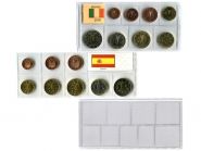 Холдеры для набора разменных евро-монет (70*146 мм)
