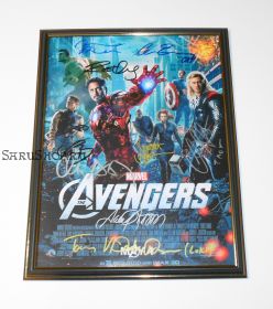 Автографы: Мстители / The Avengers, 2012. 9 подписей