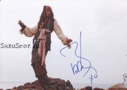 Автограф: Джонни Депп. Пираты Карибского моря: Сундук мертвеца