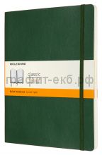 Книжка зап.Moleskine XLarge Soft Classik линейка зеленый QP621K15
