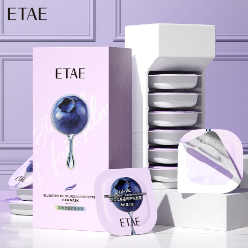 Увлажняющая маска для волос Etae,защита цвета,с экстрактом черники (58895)