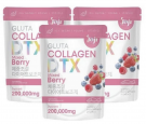 Коллаген с глутатионом JOJI Gluta Collagen DTX Mixed Berry 200 gr