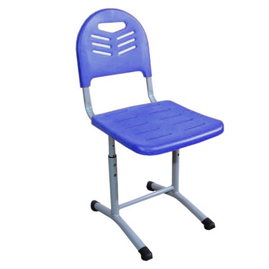 ВЕКТОР-FM стул ученический регулируемый (Синий пластик)