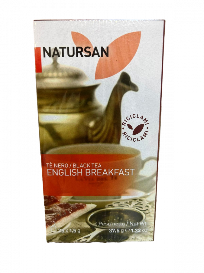 CF18 Чай черный Английский завтрак 37,5 г, Astuccio te English breakfast 37,5 gr