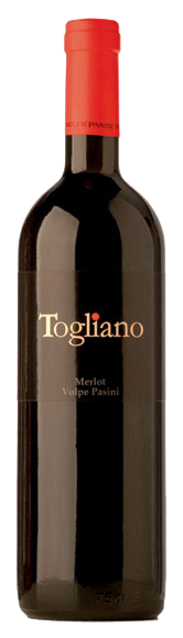 Togliano Merlot Volpe Pasini, 0.75 л., 2013 г.