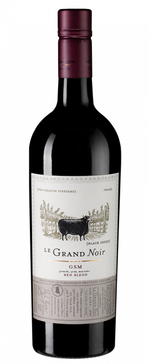 Le Grand Noir Winemaker’s Selection Grenache Shiraz Mourvedre, 0.75 л., 2017 г.