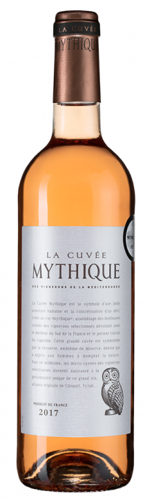 La Cuvee Mythique Rose, 0.75 л., 2017 г.