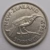 Король Георг VI  6 пенсов  Новая Зеландия 1943