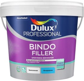 Шпатлевка Финишная Dulux Bindo Filler 2.9л (5кг) для Стен и Потолков / Дюлакс  Биндо Филлер