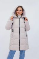 Зимняя женская куртка еврозима-зима 2830 [бежевый]