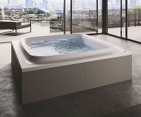 Гидромассажная ванна с подогревом Jacuzzi Skylounge с хромотерапией и 10 форсунками 190x190 схема 5