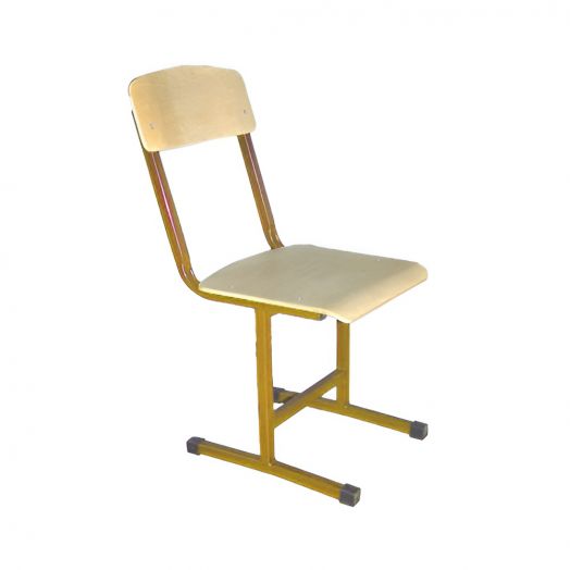 УМНИК стул ученический регулируемый (Оранжевый металлокаркас)