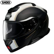 Шлем Shoei Neotec 3 Satori, чёрно-бело-красный