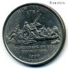 США 25 центов 1999 P Нью-Джерси
