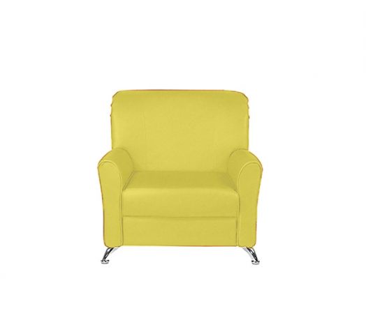 Кресло Европа (Цвет обивки жёлтый/оливково-жёлтый)