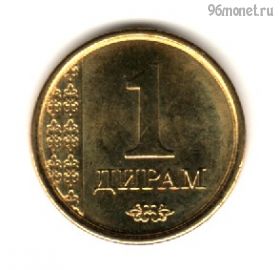 Таджикистан 1 дирам 2011