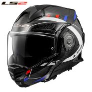 Шлем LS2 FF901 Advant X Future Carbon, Черно-бело-синий