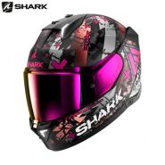Шлем Shark Skwal i3, Черно-серо-розовый