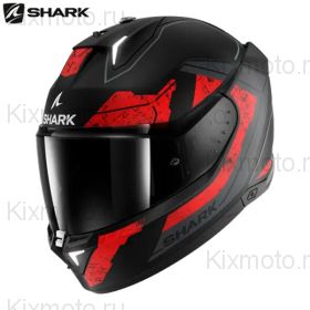 Шлем Shark Skwal i3, Черно-красный