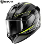 Шлем Shark D-Skwal 3 Sizler, чёрно-серо-жёлтый