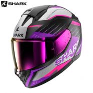 Шлем Shark Ridill 2 Bersek, чёрно-серо-розовый