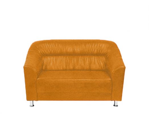 Двухместный диван Райт (Цвет обивки оранжевый)