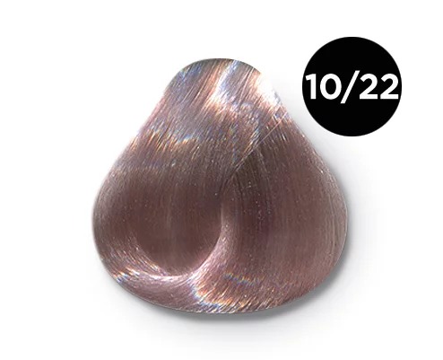 Перманентная крем-краска для волос OLLIN COLOR 10/22 светлый блондин фиолетовый