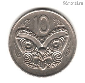 Новая Зеландия 10 центов 1980