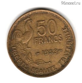 Франция 50 франков 1953