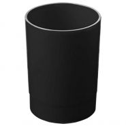 Подставка-органайзер (стакан для ручек), 70×70×90 мм, черный, 237046