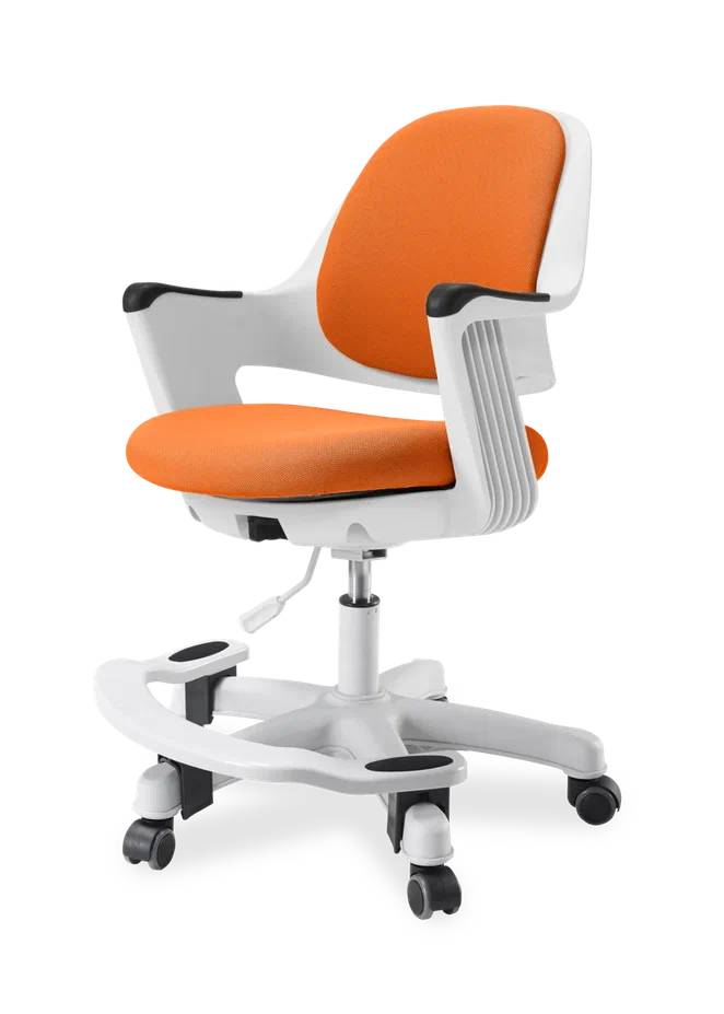 Детское эргономичное, растущее кресло «ROBO» (Оранжевое)