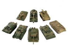 Набор сборных моделей танков Послевоенного времени 1945-1970 в масштабе 1:72 (8 штук)