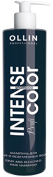 Шампунь тонирующий для седых и осветленных волос / Gray and bleached hair INTENSE Profi COLOR 250 мл