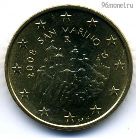 Сан-Марино 50 евроцентов 2008