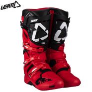 Ботинки Leatt 5.5 FlexLock, красно-чёрные