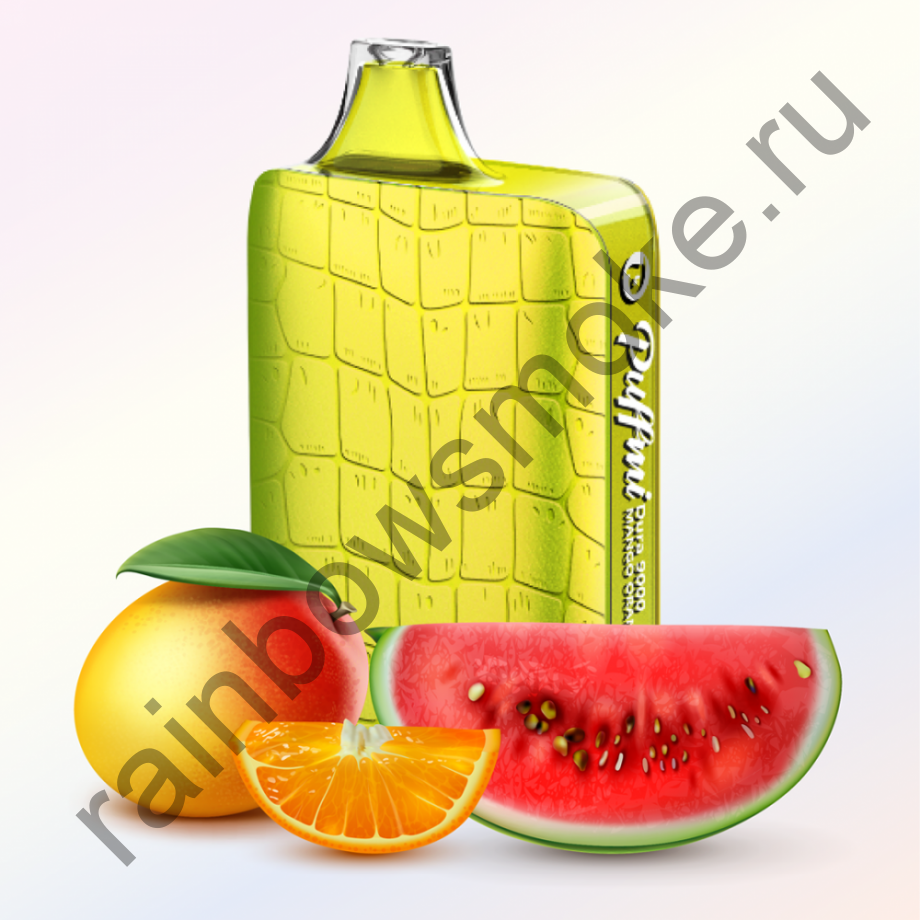 Электронная сигарета Puffmi Dura 9000 - Mango Orange Watermelon (Манго Апельсин Арбуз)