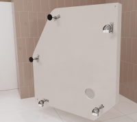 Душевая кабина 100x100 IDO Showerama 10-5 Comfort 558.208.316 схема 4