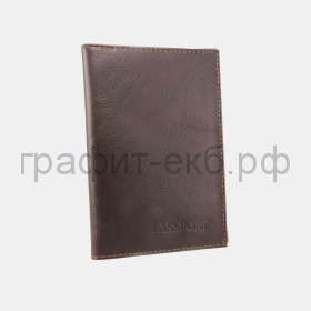 Обложка для паспорта Vector Pasco коричневый карманы для визиток Ладья ОП-120-1020