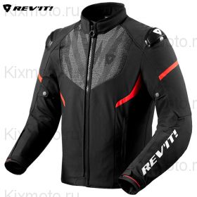 Куртка Revit Hyperspeed 2 H2O, Черно-неоново-красная