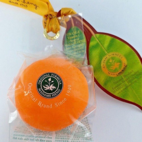 Фигурное мыло Мадам Хенг аромат Апельсин Madame Heng Orange Soap 50 g